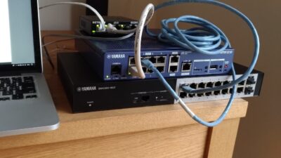 VPNで本社と3支店のLANを安価に接続